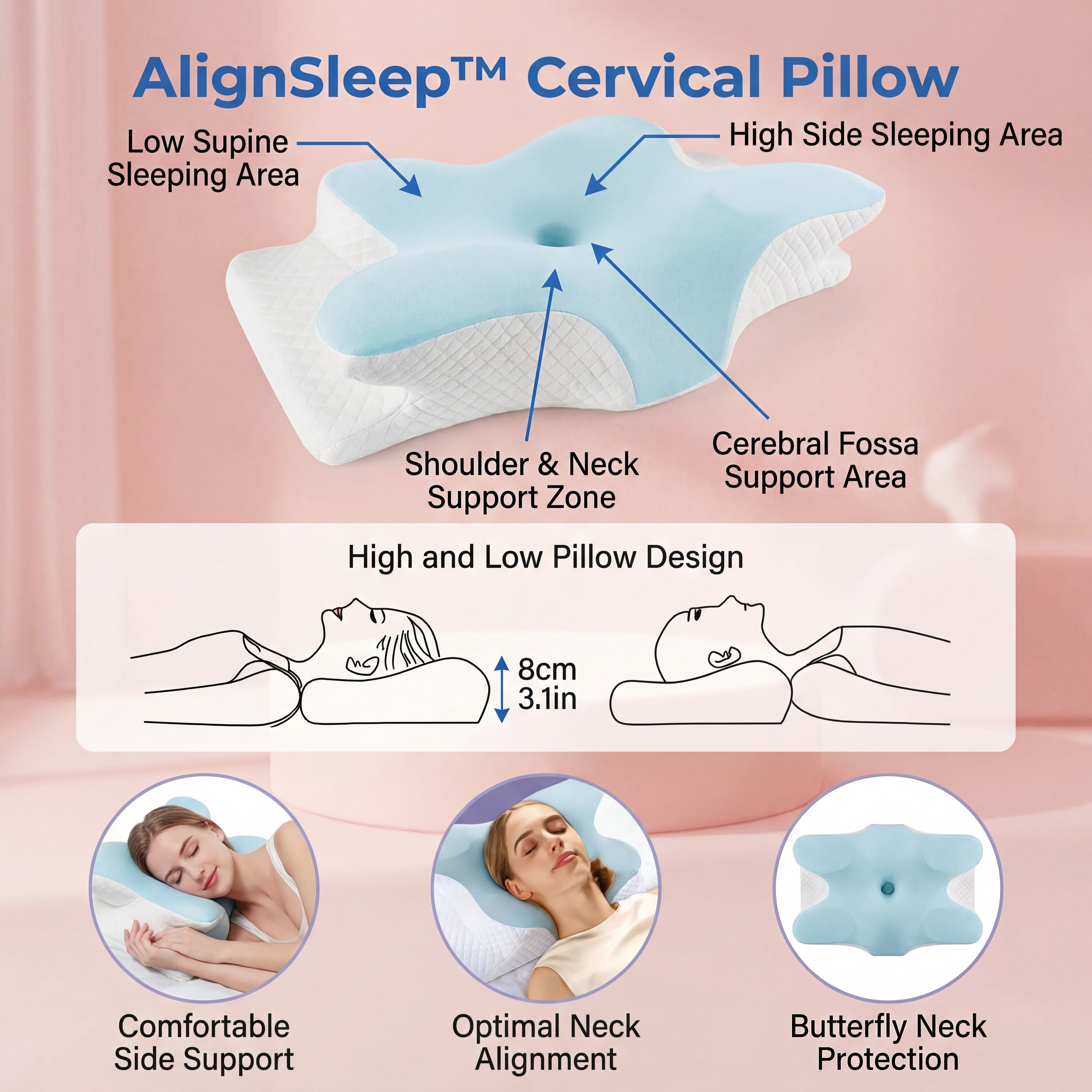 AlignSleep™ Cervical Pillow