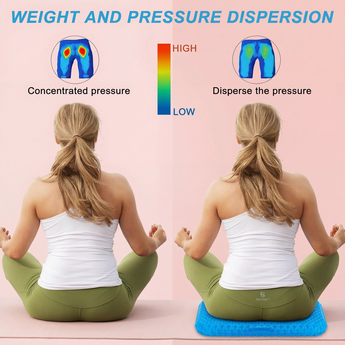 Spinalign™ Honeycomb Gel Cushion