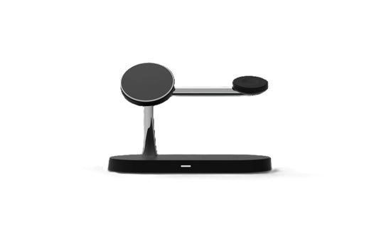 3in1 Wireless magnetic charger stand